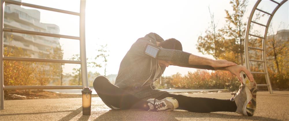 Stretch Before Exercise - Outdoor Fitness Equipment for Parks